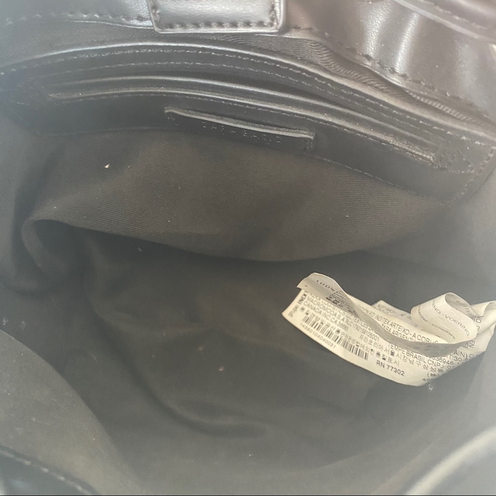 Zara Basic Vegan Leather Studded Mini Bucket Bag - image 8